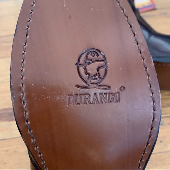 NEE DURANGO NEW Men’s  BLK Cherry Boots 10.5EE Wide foot fit - Picture 7 of 13